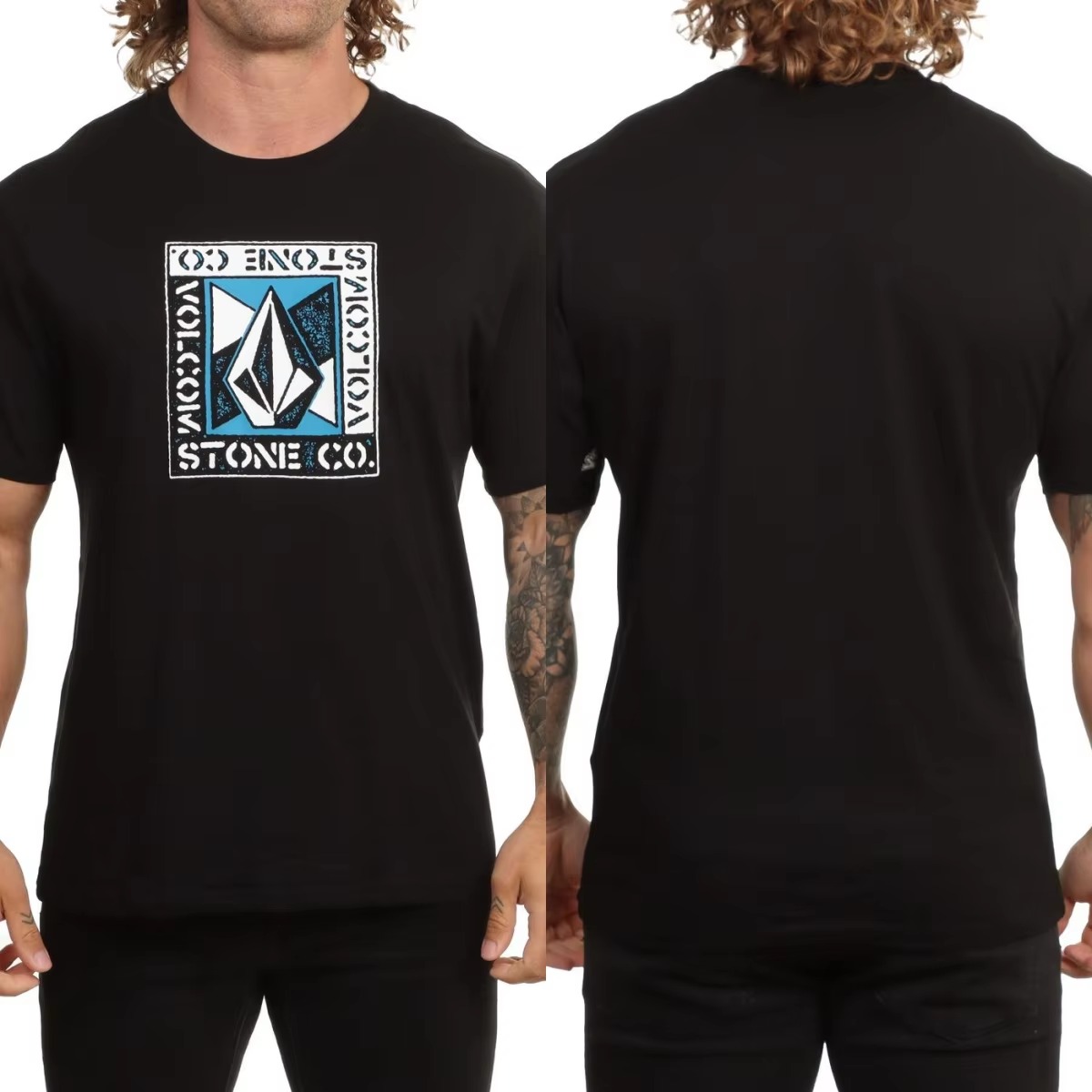 Streetwear Brand Tees - Hoekijzer Palm Volcom Skateboarden Surfen Buitensporten