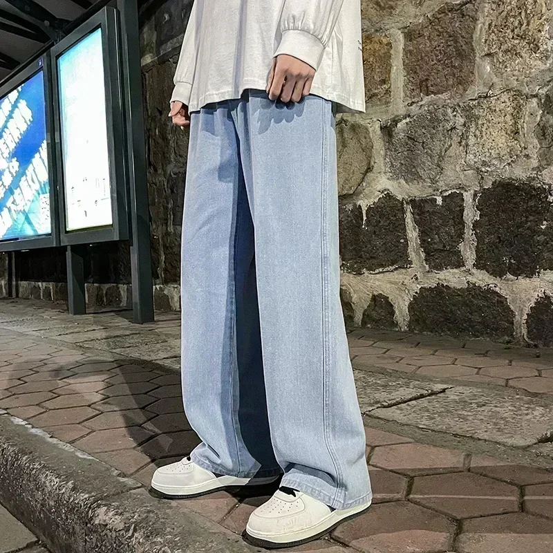 Streetwear Brand Denim - Koreaanse stijl streetwear, nieuwe mode, wijde,