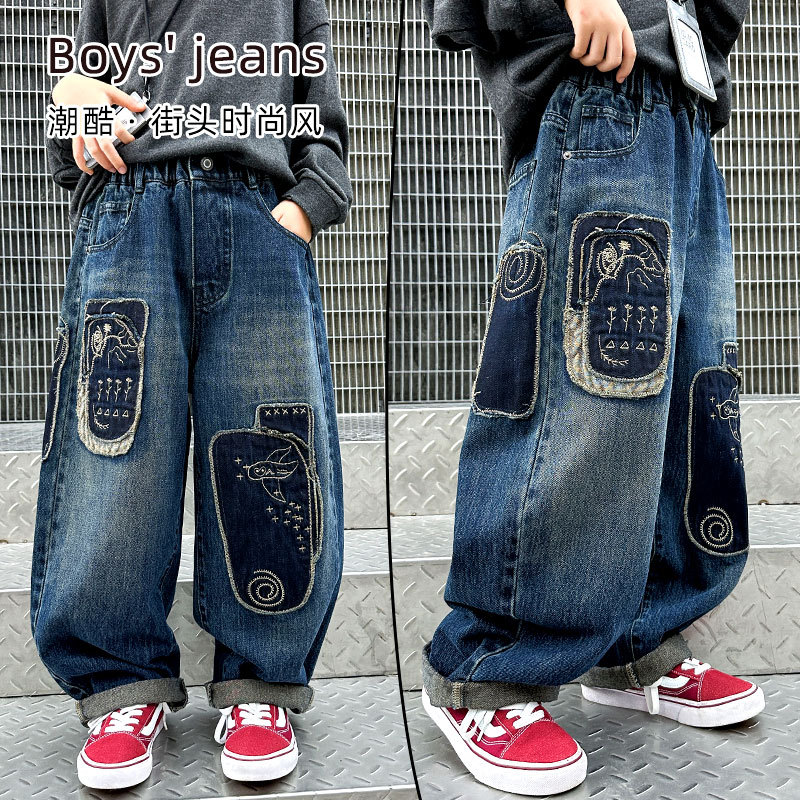 Jeans voor tienerjongens Lente - Streetwear Brand Denim recensie en prijs