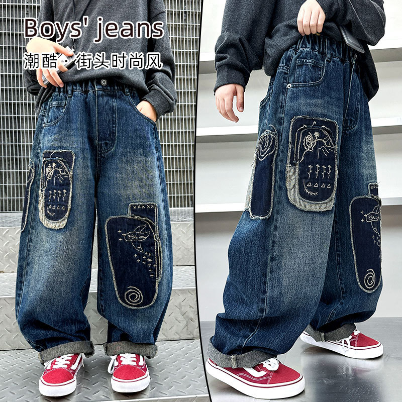 Jeans voor tienerjongens Lente - Streetwear Brand Denim recensie en prijs