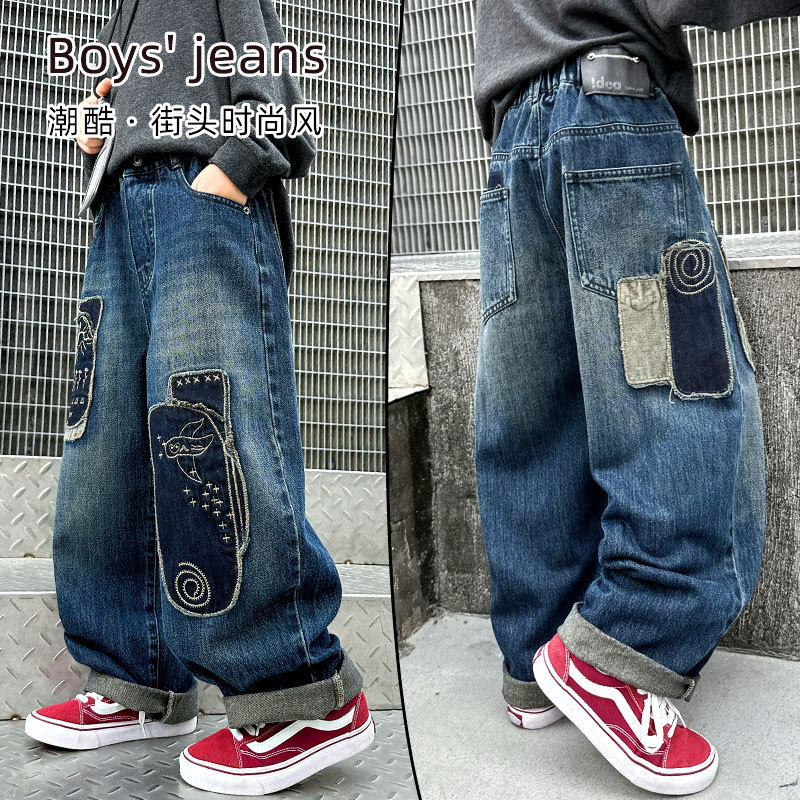 Jeans voor tienerjongens Lente - Streetwear Brand Denim recensie en prijs