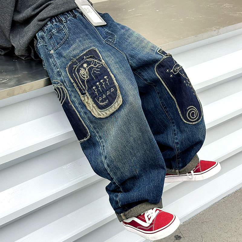 Jeans voor tienerjongens Lente - Streetwear Brand Denim recensie en prijs